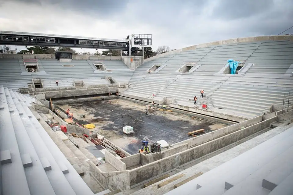 Rénovation du Stade Rolland-Garros